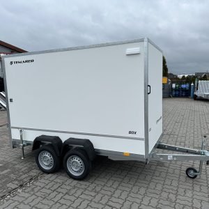 Remorque conteneur Furgon BOX Temared à deux essieux 750 kg – Image 9