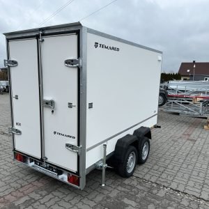 Remorque conteneur Furgon BOX Temared à deux essieux 750 kg – Image 8