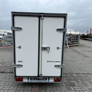 Remorque conteneur Furgon BOX Temared à deux essieux 750 kg – Image 7