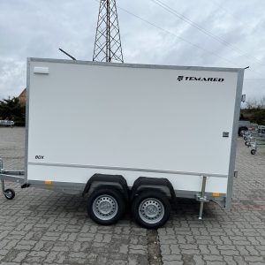 Remorque conteneur Furgon BOX Temared à deux essieux 750 kg – Image 5