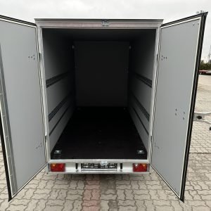 Remorque conteneur Furgon BOX Temared à deux essieux 750 kg – Image 4