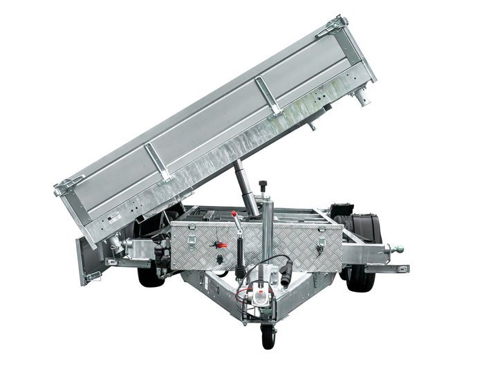 Remorque benne hydraulique 3 essieux 400×200 – Image 5