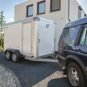 Remorque fourgon fermé Henra 265x138x160 cm – 1350/2000/2700 kg